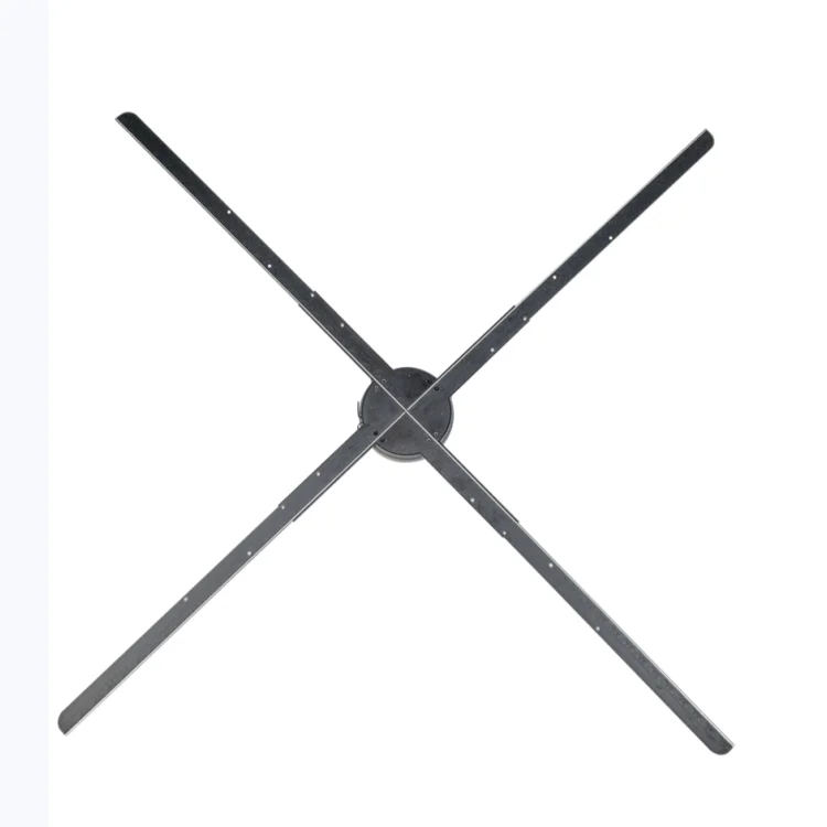 GIWOX 100cm high resolution 3D hologram fan 100cm high brightness 3D led fan for advertising 100P model for indoor promotional