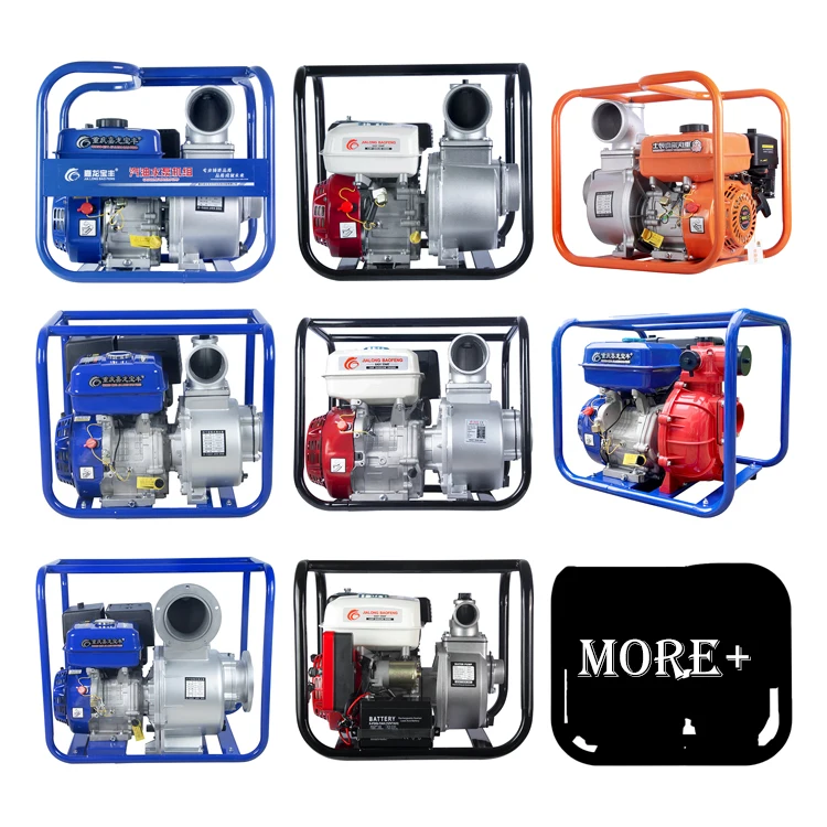 Wp40 2 Inch 3 Inch 4 Inch 4Inch Clean 12 Hp Petrol Gasoline Engine Waterpump Water Pump