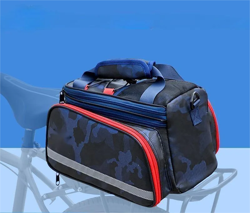 New hot sale bicycle bag mountain bike tail  large capacity rear seat storage box outdoor riding equipment camel bag