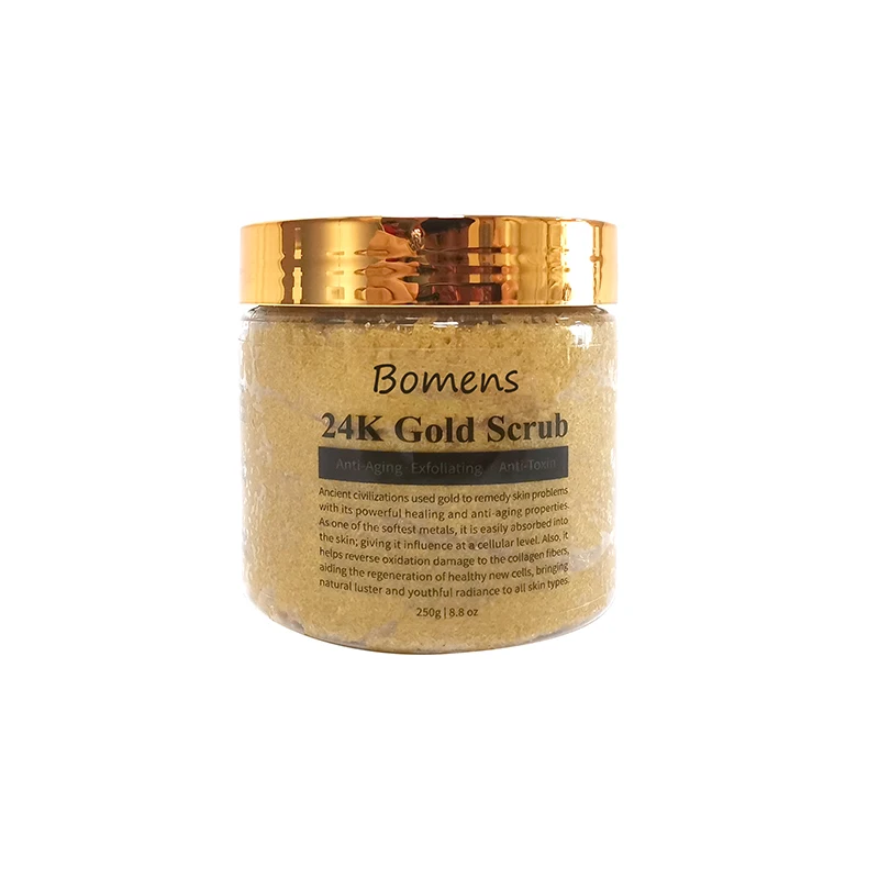 Ancient Anti Aging Facial Scrub Exfoliante facial Firming Whitening Skin 24K Gold Body Scrub