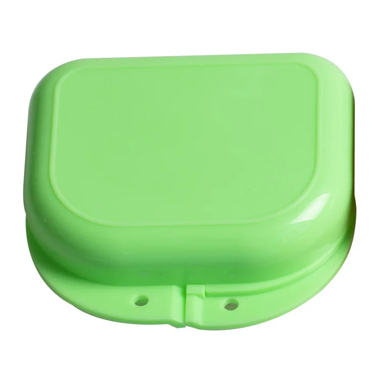 Orthodontic Retainer Storage Box for Denture Cleaning Dental Placer Storage Case