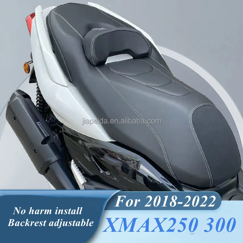 Modified Motorcycle Spare Parts xmax300 xmax250 xmax seat cushion mat pad adjustable backrest for yamaha xmax 250 300 2017-2022