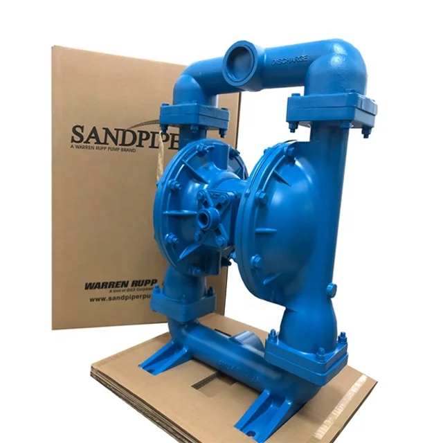 Промоакция диафрагменный насос SANDPIPER S15 из алюминия/ПТФЭ для жирной воды и кислот клея краски очистителей