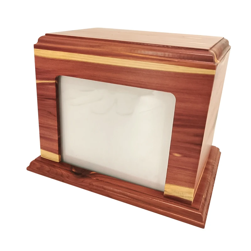 wooden cremation bone ashes coffin animal cinerary casket Cremation Pet Box