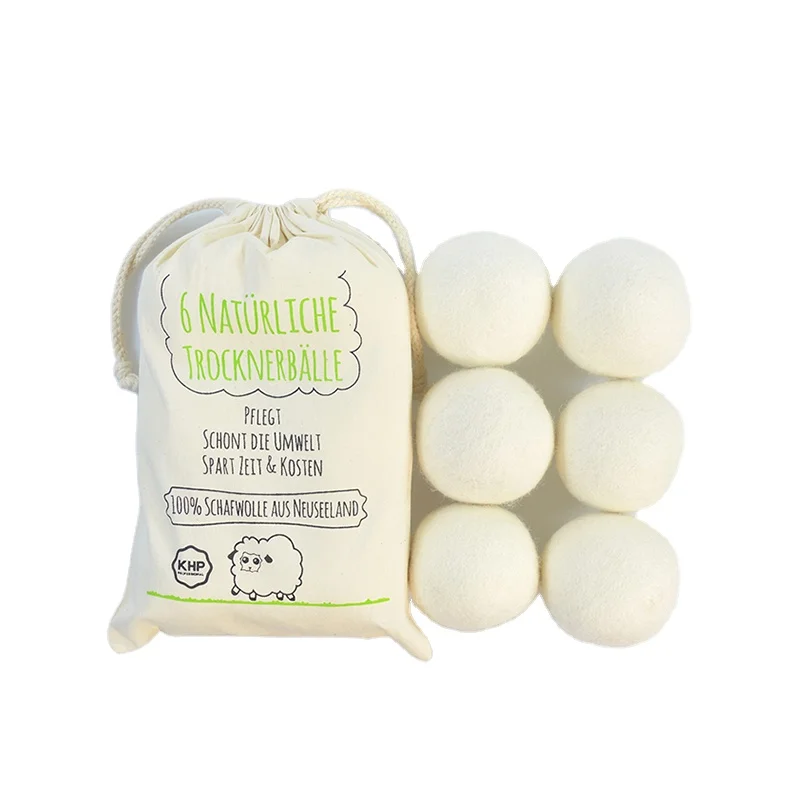 Шарики для сушки органической шерсти 7 см XL