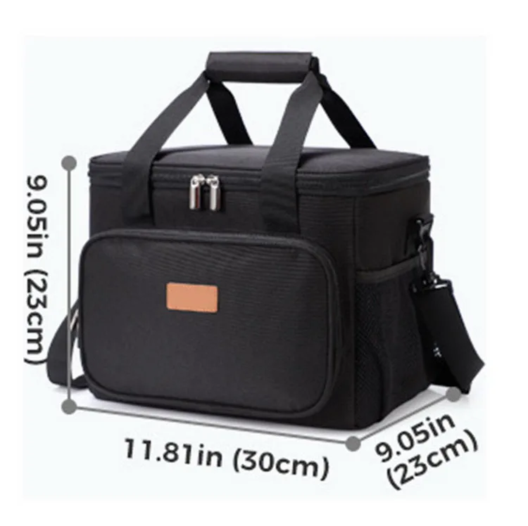 Reusable Peva Motorcycle Packaway Hot Food Delivery Animal Fitness Travel Lunch Cooler Bags for Cans with Ice Pack