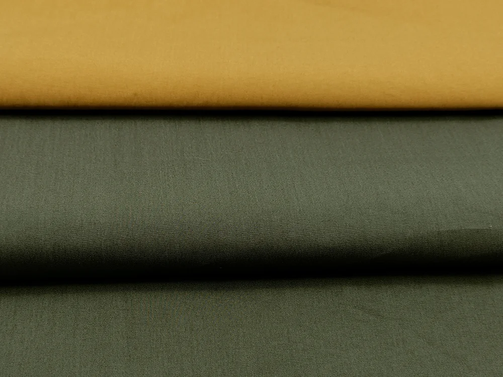 MIZUDA текстильная ткань, обычная ткань, хлопок, нейлон, ткань для одежды, окрашенная, цвет на заказ, бесплатный образец