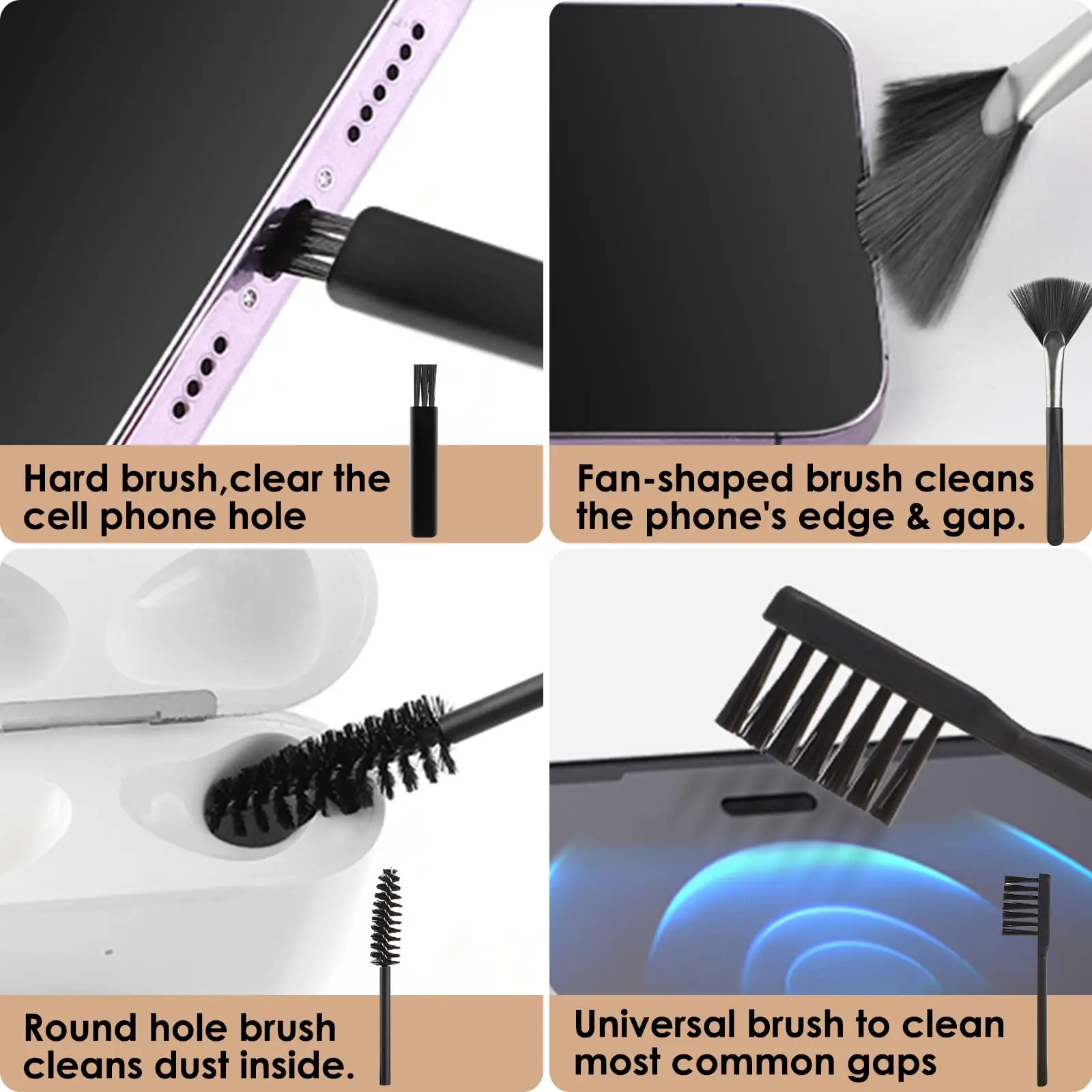 Набор для чистки экрана ноутбука телефона