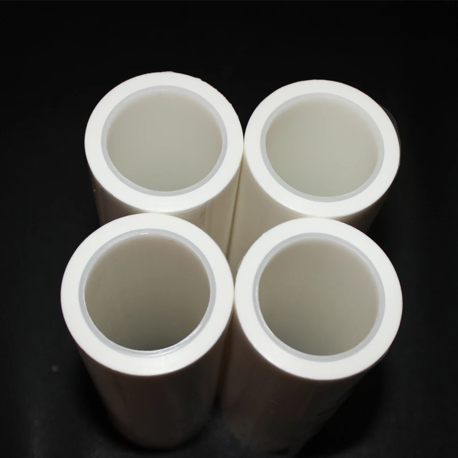 Blue White Industrial Cleanroom Disposable Manual Dust Removal Clean Room Lint Adhesive PE Cleaning Tacky Sticky Roller For PCB