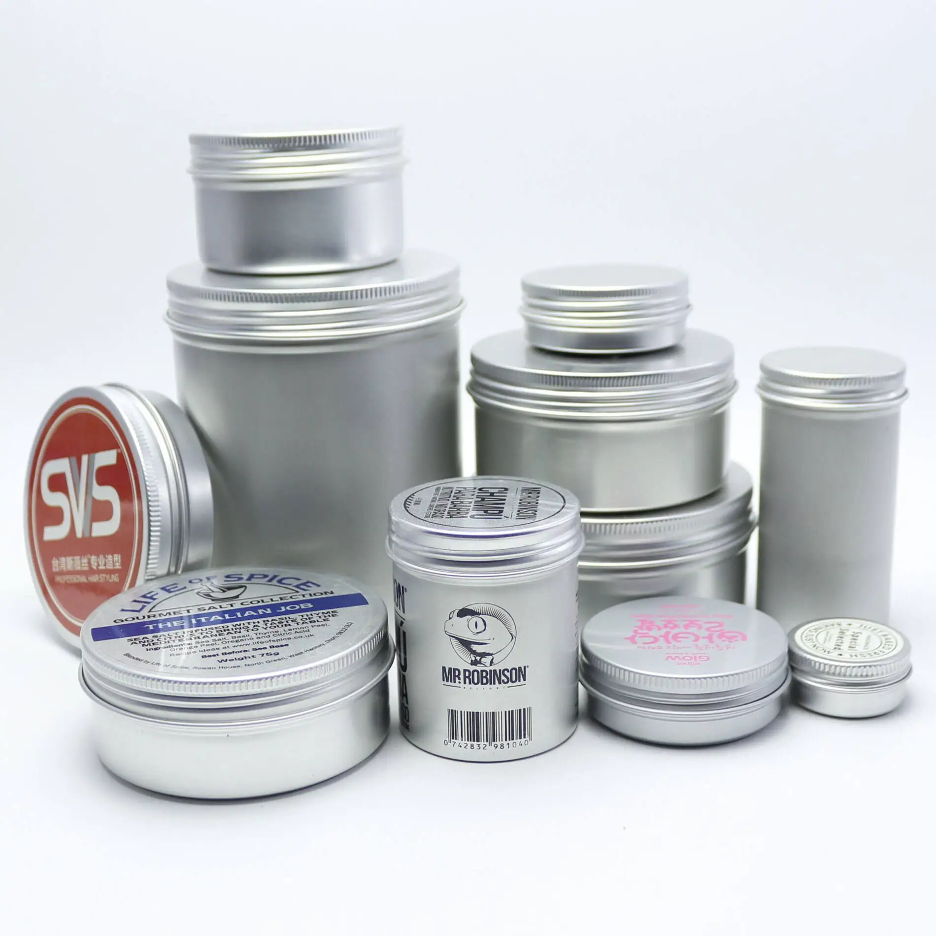 Wholesale all kinds of tin boxes and aluminum cans