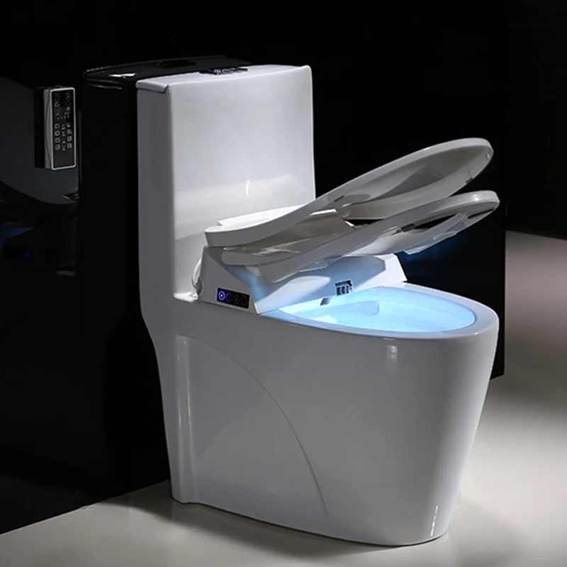 Electronic Flush Intelligent Senor Warm Heated Automatic Operation Smart Toilet Seat with Bidet