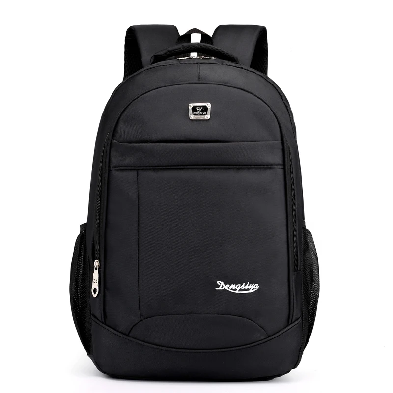 
OMASKA mochila negra bolso 17 inch black backpack school bag 