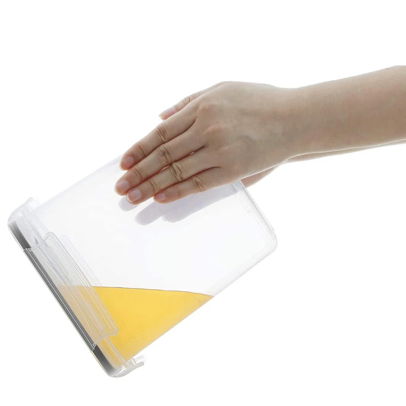 Pantry Organizers 24 Pack Large Airtight Plastic Cereal Container Box Food Storage Containers Sets For Sugar,Flour,Dry Food