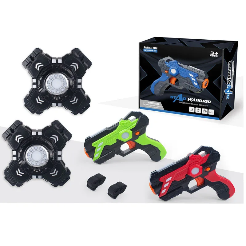 Electric laser gun playing shooting game infrared laser tag set kids gun toys shoot