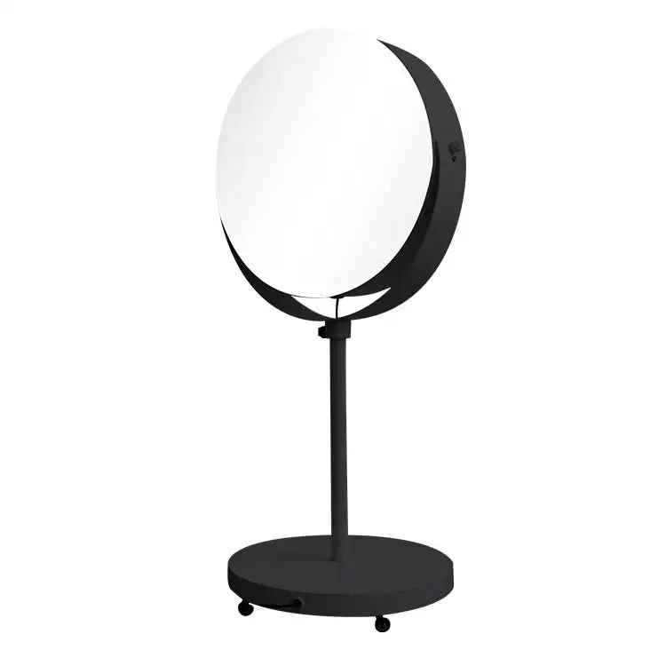 Beauty oval lighten mirror photobooth booth folding photo mirror booth for basic package