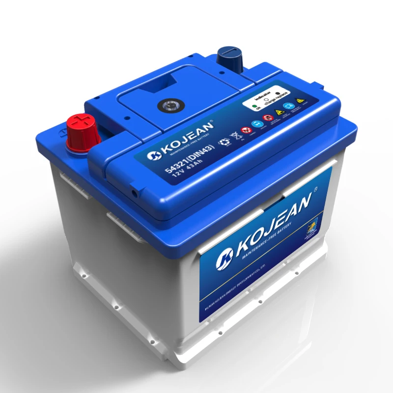 Long Life Automotive Power 12Vmf battery 43ah Car Battery