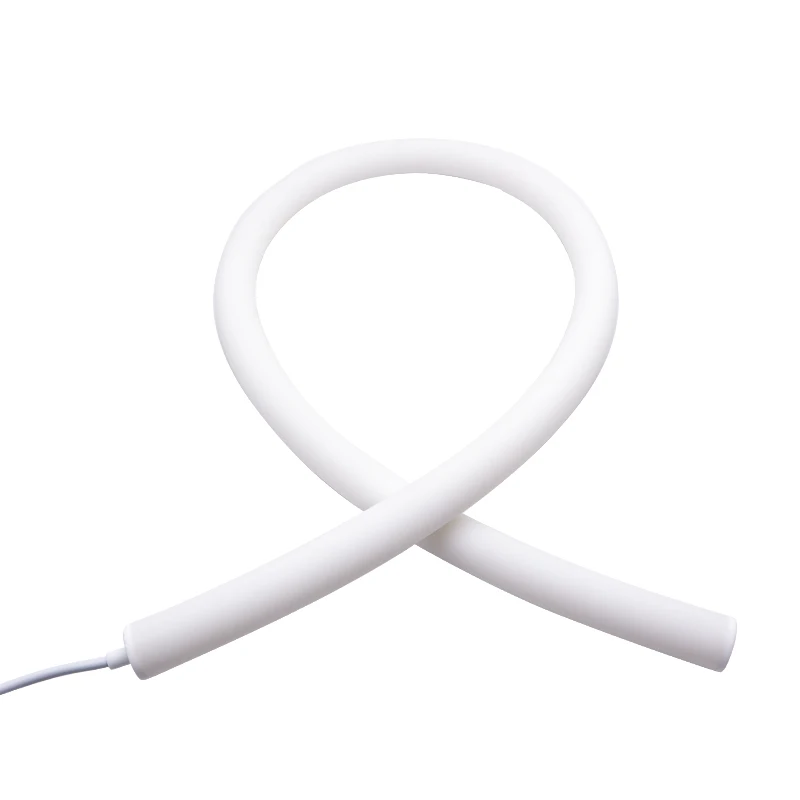 Amazon silicon tube 360 degree emitting LED neon strip round shape diameter 22mm waterproof LED neon flex light pendant