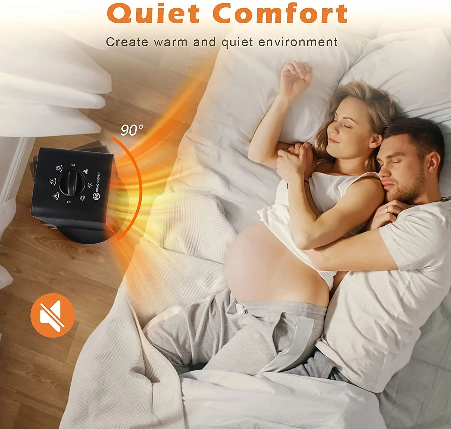 Wholesale Mechanical Shaking Head 1200w  mini home touch button warmer Hot Room Heaters Fan Ptc Electric PTC Heater