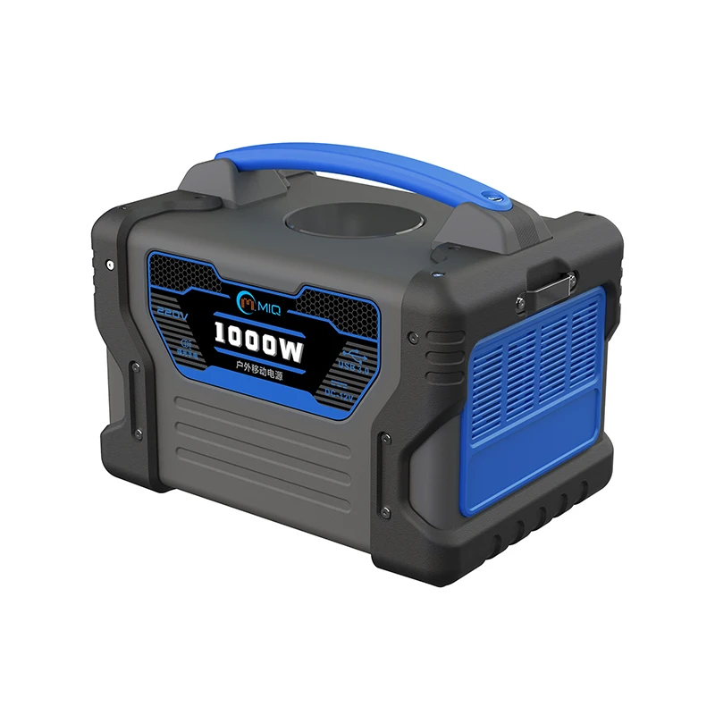 Power station 1000W 999Wh Energy Storage Supply Backup Battery Lithium Outdoor Portable Solar Power Station