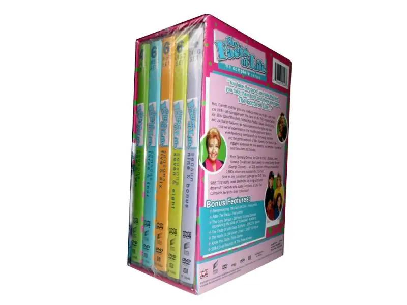 The Facts of Life the Complete Series Boxset 26 Discs Factory Wholesale DVD Movies TV Series Cartoon Region 1/Region 2 Free Ship