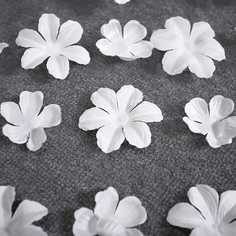 Feishiluo 3D flower  Long  Bridal Veil For Wedding  bridal veils soft tulle face veil with comb for women