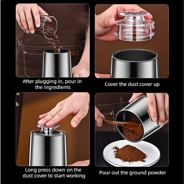 Latte Noiseless Operation Spices Herbs Coffee Beans Blender Wet and Dry Grinder
