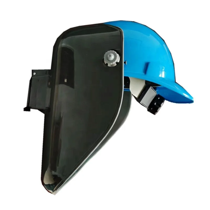 hot selling ABS material full face welding mask with safety helmet type welding helmet used for welding and grinding