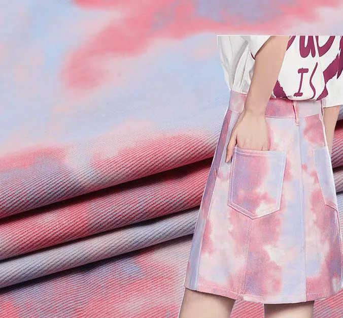 high waist trousers Premium Material Shirt  Ready To Ship Hot Sale  Cotton/polyester/spandex Denim Fabric Manufacturer For Jeans