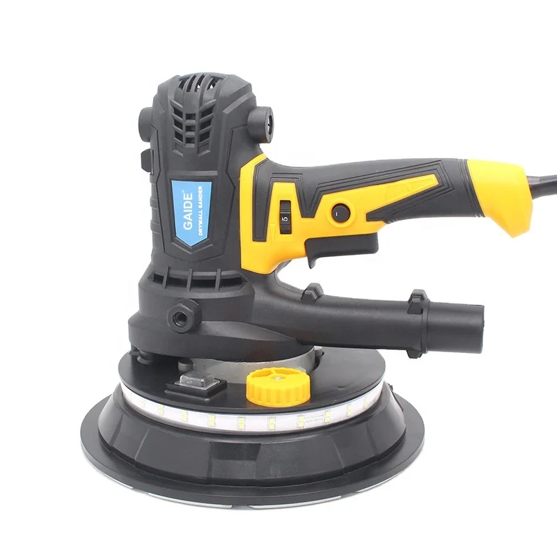 Electric handheld brush drywall sander machine with vacuum
