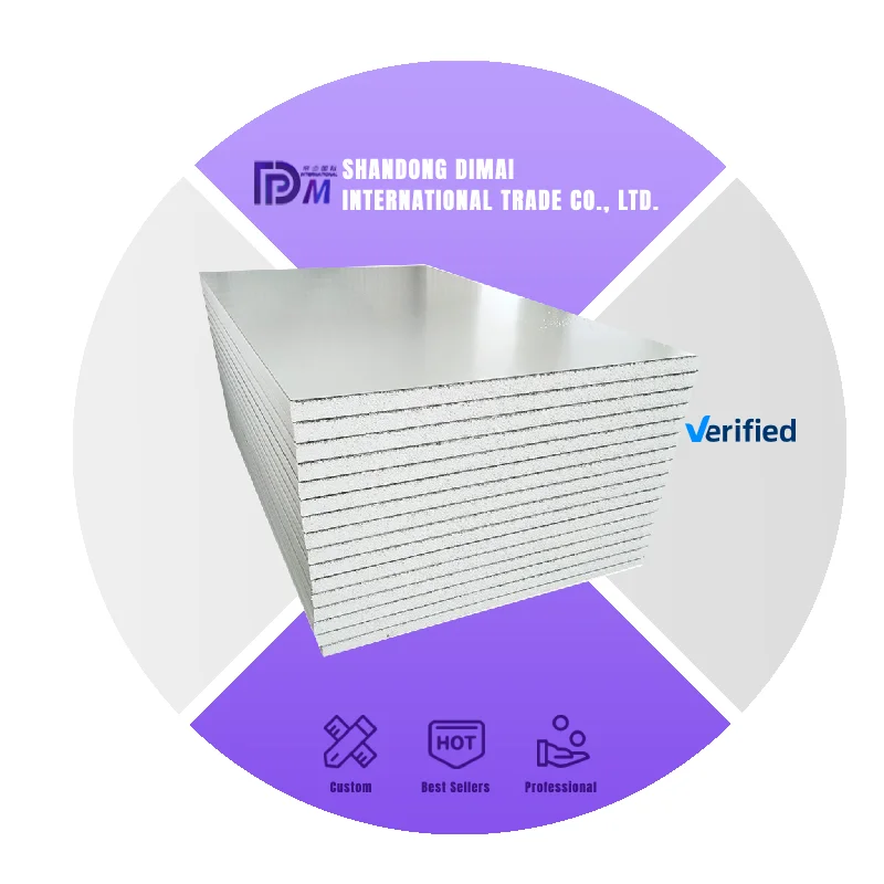 XPS EPS PU Rock Wool Glass Wool Wall Roof Sandwich Panel Sandwich Panel Color Steel Metal Sandiwich Panel Price Board Insulated
