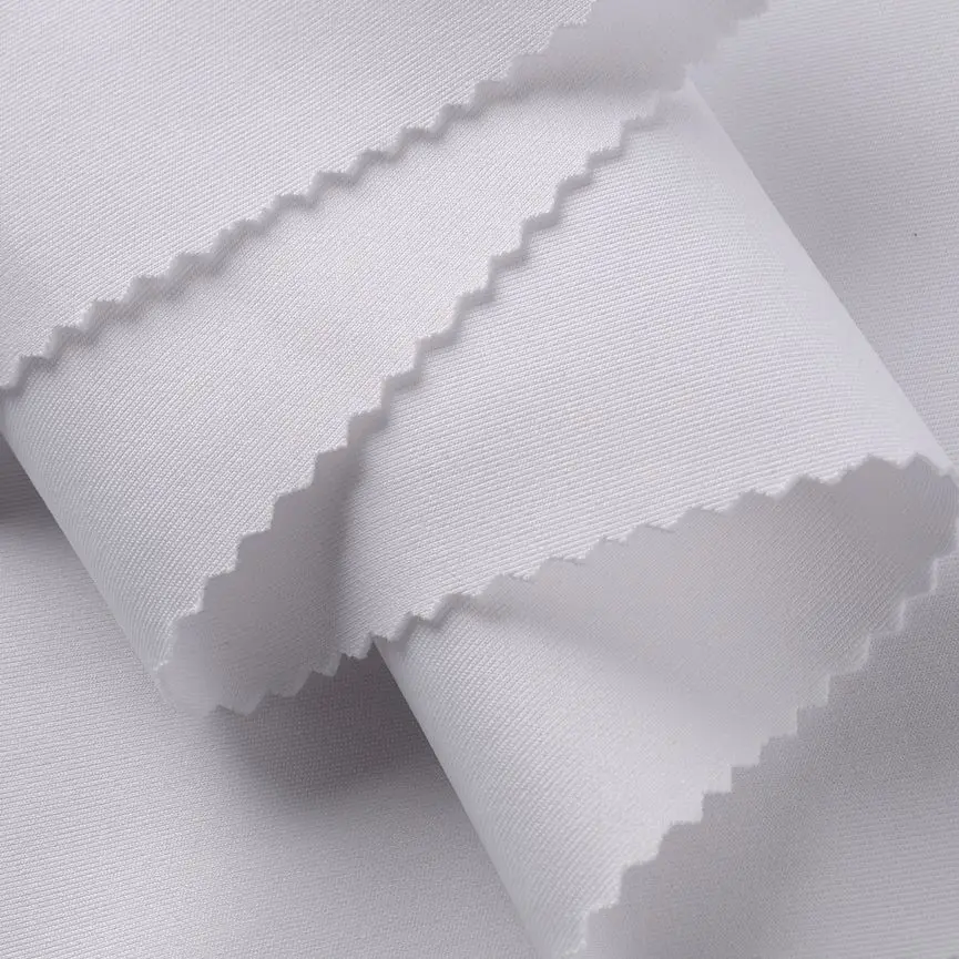 100% Polyester   High Quality   120GSM  Mesh Interlock Memory Sportswear Fabric 100% Stretchy Heat Transfer Knitted Technique