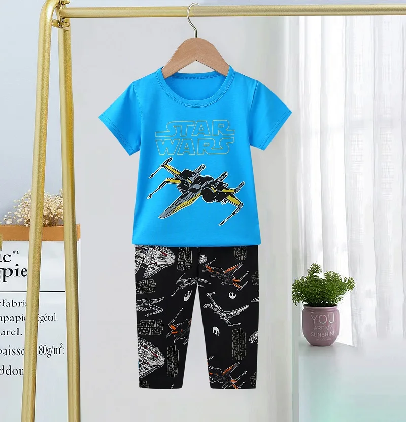 Factory directly sale Kids cotton clothing set sleep wear girls clothes Autumn pajamas