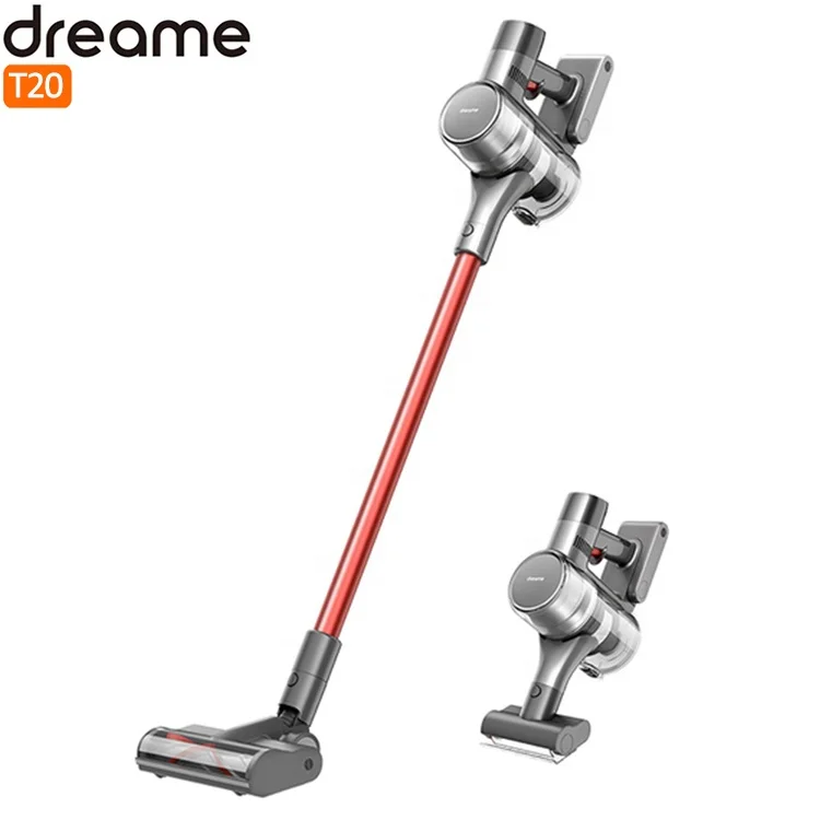 Intelligent All-surface Brush 25kPa  Dust Collector Handheld Floor Carpet Aspirator Cordless Vacuum Cleaner Dreame T20