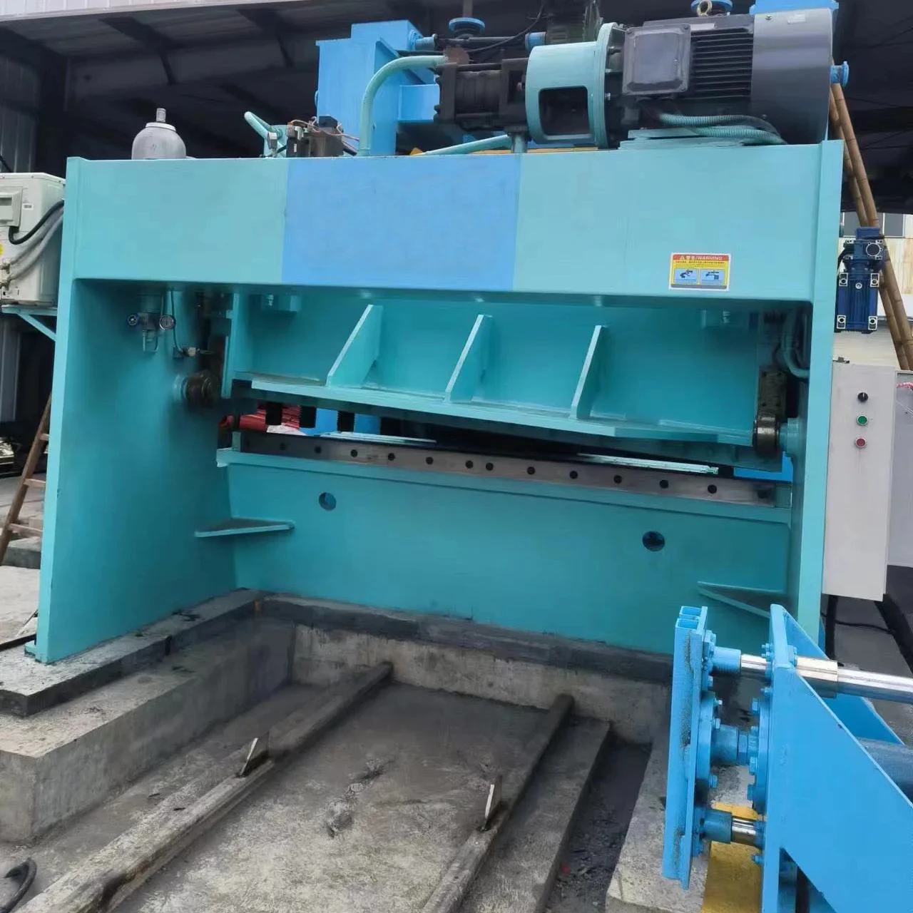 Thick Steel coil Straightener Leveling and Shearing Line Cut to Length Production Line