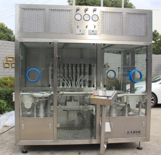Pharmaceutical Industry Production Line Injection Liquid Vial Filling and Capping Machinery Equipment