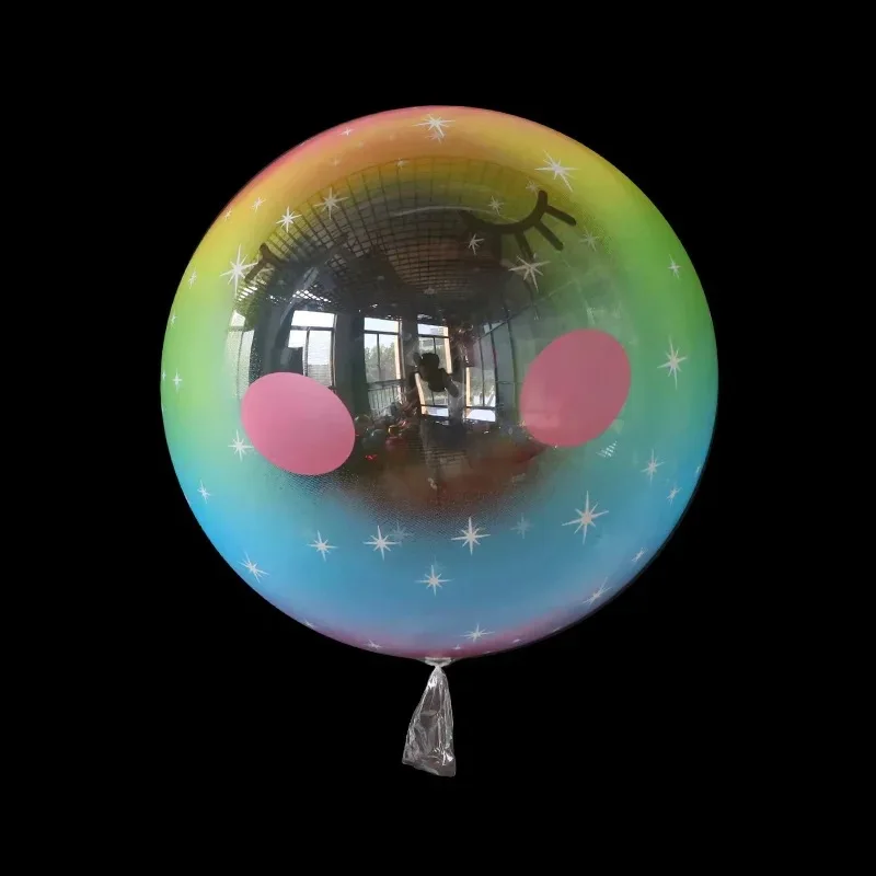 Hot Selling Bobo Baron Decorative Balloon Santa Claus Printed Unicorn Balloon Happy Birthday