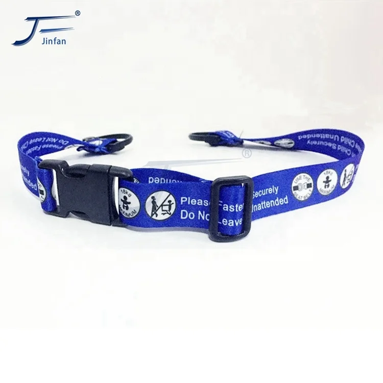 American supermarket shopping cart safety belt fasten child securely