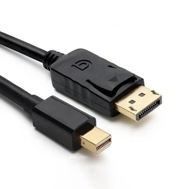 Custom New High Quality 1.8M 3M Gold Plated Head Displayport DP to Mini DP Displayport Adapter Cable 4K 60Hz Full HD Cable