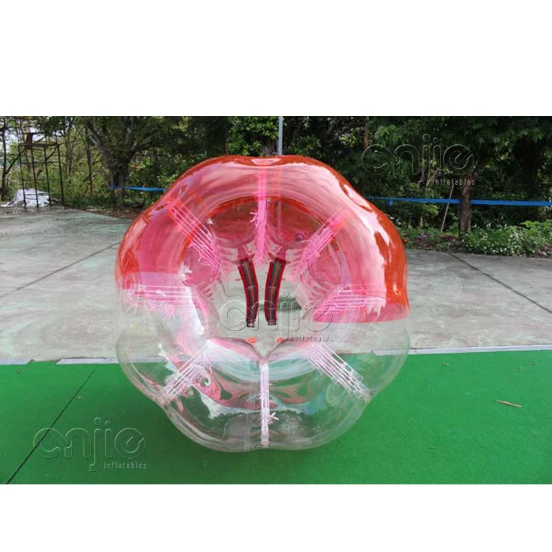 Factory sales park square grass fluorescent Zorb ball bumper ball suitable for group games