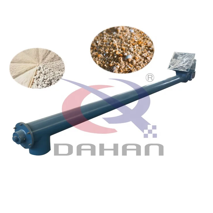 High Flexible Lime-Ash U Type Inclined Shafted Worm Manure Screw Conveyor Machine Price
