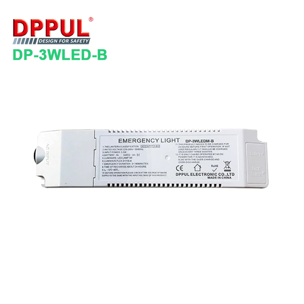  2021 High quality rechargeable recessed downlight led panel light emergency