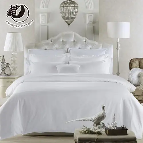 4 Pieces Quilted Comforter Hotel Bed Sheet Sets With Bed Sheet 100% Cotton Bedding Set