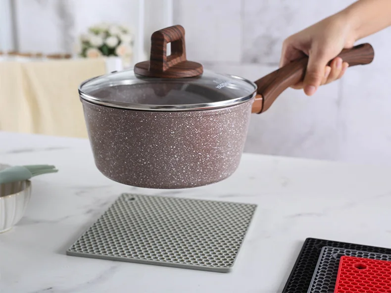 heat resistant silicone trivet heat mats hot kitchen microwave oven plate pot holders drying mat holder for pot