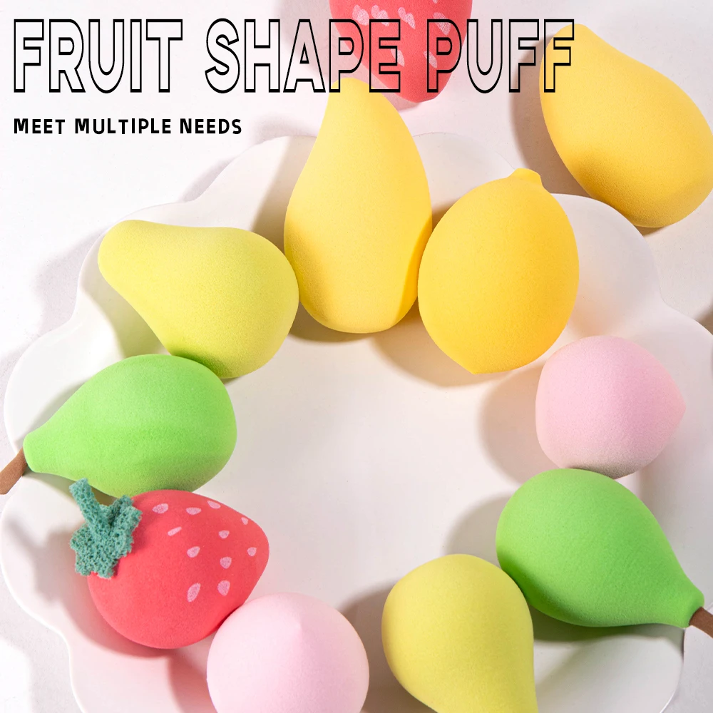 Wholesale Private Label Soft Makeup Sponge Beauty Accessory for Facial Application Washable Foundation Special Shape