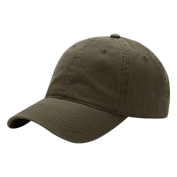 Customized Embroidery Your Logo Blank Plain Cotton Denim Wholesale Baseball Cap Washed Distressed Dad Hats Custom