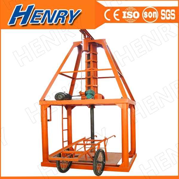 Машина для бетонных труб HR800 Henry с бетонными трубами