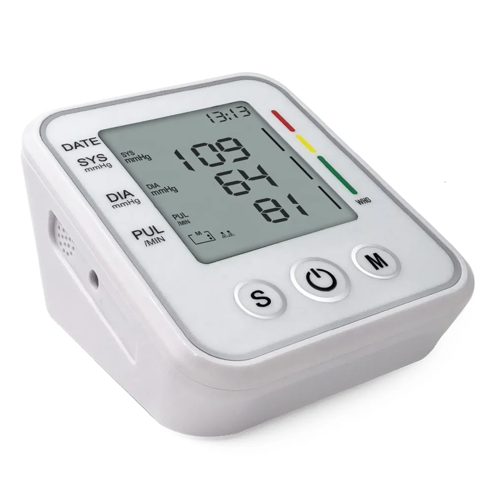 Best quality continuous blood pressure monitor rechargeable digital blood pressure monitor with CE
