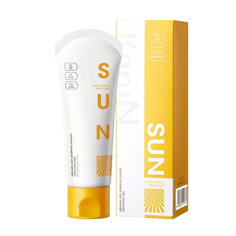 Facial Body Sunscreen Whitening Cream Sunblock Skin Protective Anti-Aging Oil-Control Moisturizing SPF 50 Face Sunscreen