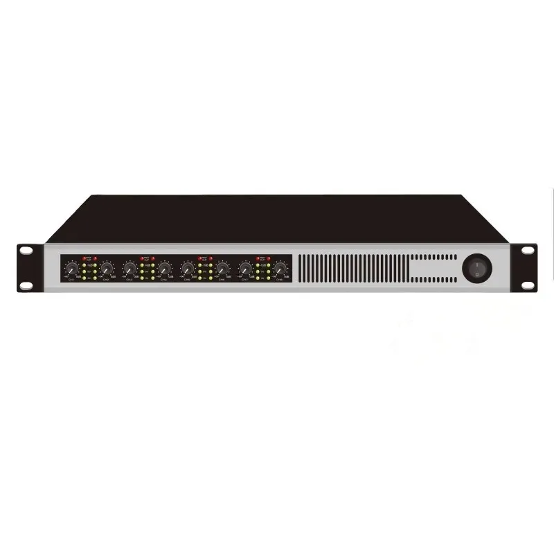 IC extreme 8 Channel 8*300W 8ohms power amplifier professional power amplifier for outdoor amplifier