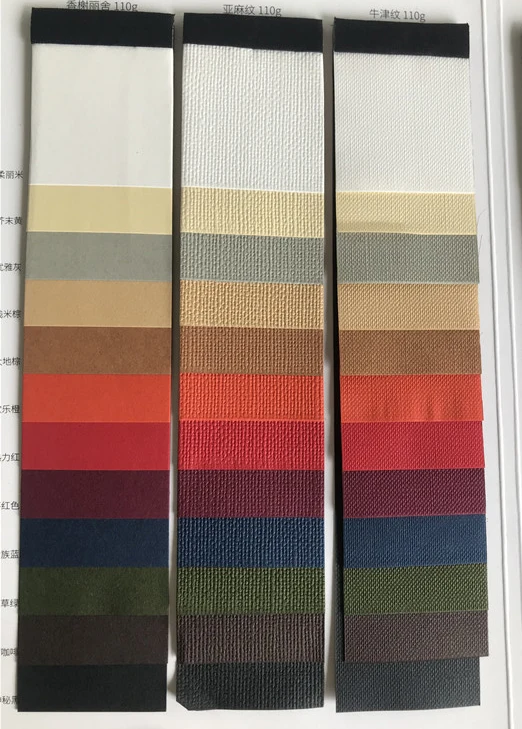 High Quality Color Pattern Large Buckram Paper